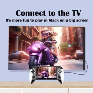 Consola de Juegos Portátil X9, Pantalla IPS HD de 5.5 Pulgadas y 800x480, Joysticks 3D Dobles, Salida AV para TV, 10 Emuladores, Guardado con una Sola Tecla, Tipo-C, 17K - Product Image 3