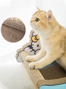 Vente complète baignoire planche à gratter pour chat nid de chat meulage griffe résistant ondulé chat jouets pour animaux de compagnie - Product Image 5