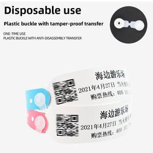 Xingmaiteng Super Soft trasferimento termico per adulti braccialetti stampa fascia informativa uso ospedale per bambini Escort Waterproof Nano - Product Image 3