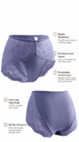 Hochwertige Nahtlose Spitzenunterwäsche für Damen - Leicht & Atmungsaktiv Elegantes Design
