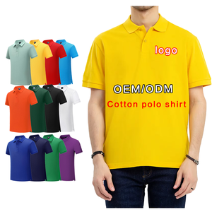 Polos de Golf para Hombre de Verano, de Manga Corta, de Alta Calidad, 100% Algodón Broadcloth, con Logo Impreso Personalizado, Antipelusas, Ropa Deportiva para el Hogar - Product Image 2