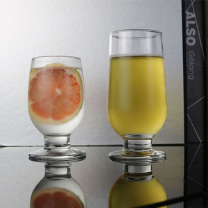 Gobelet multi-usages OEM Libbey <span class=keywords><strong>Sequoia</strong></span>, verre à eau et à vin/bière avec pied en cristal transparent, étiquette privée - Product Image 6