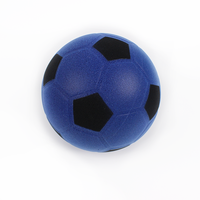 Ballon de football miniature en mousse souple PU personnalisé avec logo OEM, 12 cm, pour enfants, entraînement en salle, apprentissage, jeu silencieux