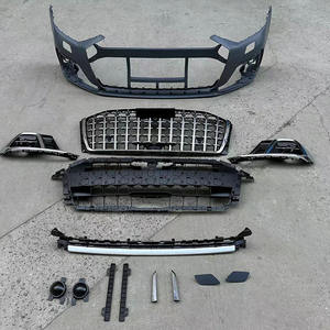 Accessoires de carrosserie <span class=keywords><strong>Sline</strong></span> Pare-chocs avant avec grille pour Audi <span class=keywords><strong>A8</strong></span> S8 D5 Upgrade D5PA Horch Bumper 2018-2020 - Product Image 2