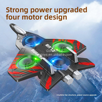 Avion en Mousse EPP RC 2.4 GHz Télécommandé, Quadricoptère RC Stationnaire pour Débutant