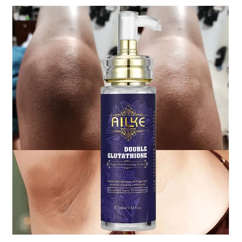 Ailke Private Label Serum Met Dubbele Glutathion Whitening Retinol Vitamine C Super Whitening Huidverzorging Gezicht & Body Serum