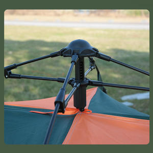 Carpa Automática Extensible para 3-4 Personas, Carpa Plegable Impermeable de Oxford de Apertura Rápida para Exteriores, 200x140x125cm, para Playa, Verano, Campamento - Product Image 2