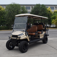 Fabricante Chino de Carros de Golf Eléctricos de 6 Plazas y Cuatro Ruedas para Turismo