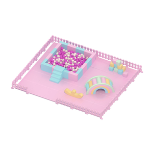 Equipo <span class=keywords><strong>de</strong></span> Juego Infantil Comercial Grande con Temática <span class=keywords><strong>de</strong></span> Panda Beige, <span class=keywords><strong>Material</strong></span> PE, 300x200x60cm, Interior/Exterior, para Escuelas y Centros Comerciales - Product Image 3