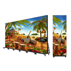 Pantalla LED Digital Portátil con Soporte de Piso GOB P1.86 P2 P2.5, Pantalla LED Delgada <span class=keywords><strong>para</strong></span> Video Wall, Publicidad Interior, Pantalla LED Tipo Póster - Product Image 1