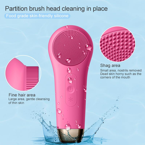 Mini brosse nettoyante électrique chaude et froide pour le visage – Nettoyage en profondeur – Soin personnel beauté – Outil à usage domestique – Équipement de beauté - Product Image 2