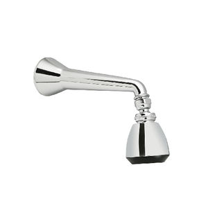 Brazo de Ducha Reforzado con Cabezal de Ducha Vesuvio Cromado, 26 cm de Longitud - Product Image 1
