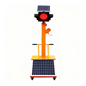 Semáforos Solares, Sinais de Trânsito Eleváveis, Semáforos Móveis Temporários para Passadeiras Escolares - Product Image 4