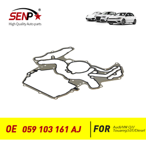 Joint d'étanchéité de couvercle de chaîne de <span class=keywords><strong>distribution</strong></span> moteur SENP 059 103 161 AJ compatible avec <span class=keywords><strong>Audi</strong></span> Q7 VW Touareg 3.0T Diesel 059103161AJ - Product Image 4