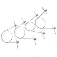 Kit de câble de suspension réglable en fil d'acier de 1.5mm pour la sécurité et la protection des LED