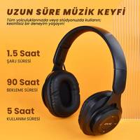 Auriculares Bluetooth Plegables Ajustables M6 Plus, Compatibles con Tarjeta TF, Música, Almohadillas de Cuero Suave, Auriculares Inalámbricos y con Cable TWS