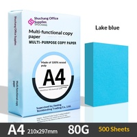 Papel de Impresora Multicolor Verde Claro, 500 Hojas A4, 80gsm, Larga Duración de Color, Papel de Copia de Color