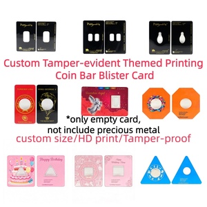 Tarjeta de Monedas del Día de San Valentín, 1/1000 oz, Monedas de Regalo de Oro Refinado, Empaque en Blíster Rígido de Plástico (Solo la Tarjeta, Sin Monedas) - Product Image 4