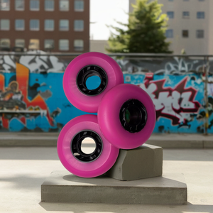 YSMLE grand prix personnalisé extérieur de haute qualité 76 MM roues en polyuréthane pour patin à roues alignées ou planche à roulettes peut être personnalisé - Product Image 6