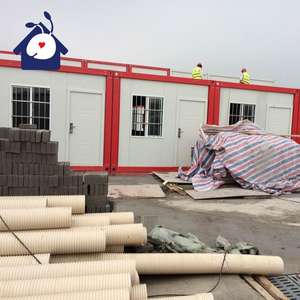 Diseño de casa prefabricada de bajo costo 20ft 40ft Flat Pack Container Houses Building - Product Image 2