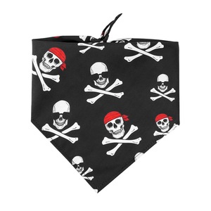 Tanpopo gros pas cher Pet <span class=keywords><strong>Pirate</strong></span> Costume <span class=keywords><strong>Bandana</strong></span> pour chien chat Halloween crâne squelette Cosplay thème fête porter écharpe foulard - Product Image 4