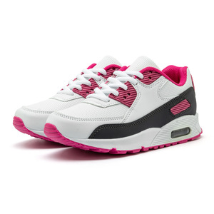 Chaussures de sport pour enfants, dessus synthétique, doublure en mesh, semelle extérieure en caoutchouc, semelle intermédiaire en EVA, coussin d'air, baskets de course pour garçons et filles - Product Image 4