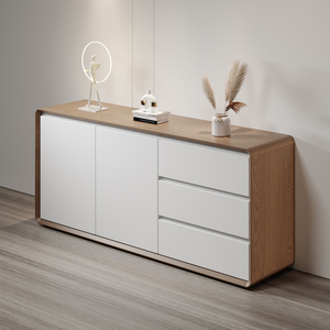 Đồ Nội Thất Phòng Khách Phòng Ăn Sang Trọng Phong Cách Hiện Đại Tủ Tủ Gỗ Có Độ Bóng Cao - Product Image 2