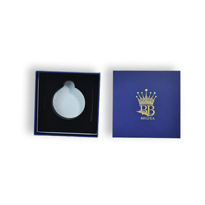 Directo de fábrica profesional de alta calidad profesional azul mate media cubierta logotipo personalizado tapa extraíble <span class=keywords><strong>Cajas</strong></span> de Regalo con inserciones - Product Image 5