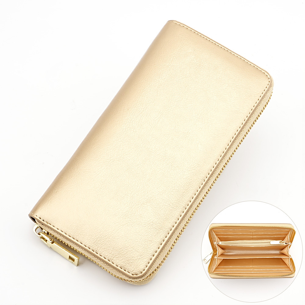 Oil wax cowhide [outer gold+inner gold]