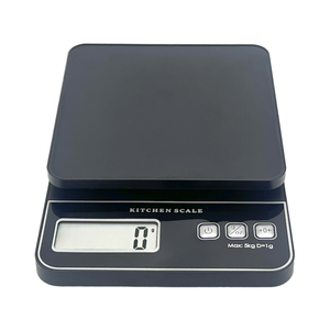 Intelligente digitale Lebensmittel waage mit 5kg/1g und ABS-Display LCD-Auto-Off-rutsch feste Plattform <span class=keywords><strong>CE</strong></span> <span class=keywords><strong>Rohs</strong></span>-konforme batterie betriebene Made in China - Product Image 3