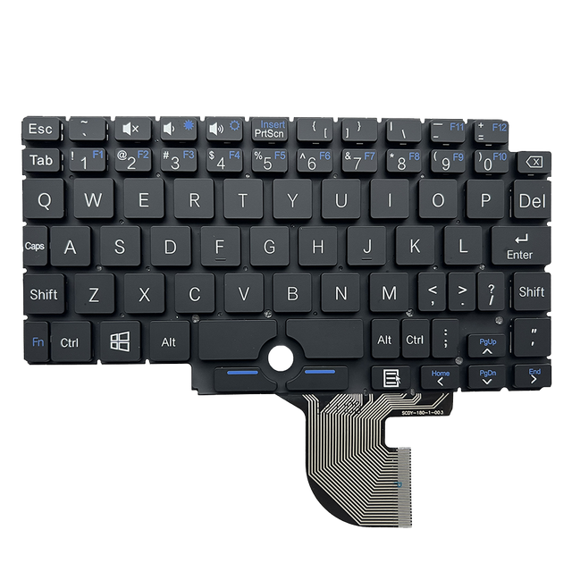 New Black US English Laptop Keyboard for SCDY-180-1-003 SCDY-180-1-003 Keyboard Replacement Without Frame