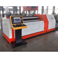 Machines à rouleaux automatiques W12 pour tôles, rouleaux de pliage CNC, machine à rouler les plaques à 4 rouleaux