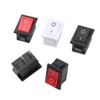 Interrupteur à bascule marche/arrêt KCD1-B3B 6A 250VAC 15*21mm 2 broches 2 positions
