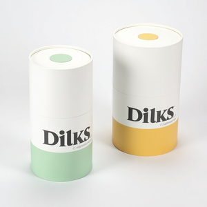 Custom Size Round Paper Tube Cylinder <b>Boxes</b> Biodegradable Cardboard Packaging For Cosmetics Skincare Jewelry <b>Wedding</b> Favors <b>Gift</b> - Product Image 5