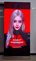 Affichage publicitaire intérieur 4K LED avec taux de rafraîchissement élevé HDR 1000:1 5000cd Luminosité Adobe RGB 98% Gamme de couleurs