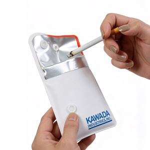 Private Label Pocket Ashtray <b>Container</b> Flame-retardant Small Ash Bag for Smoking Accessory Brands - Product Image 1