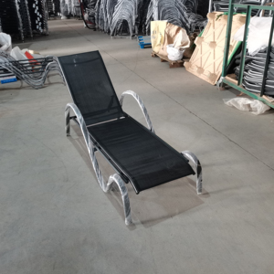 Chaise longue pliante moderne et durable en aluminium pour l'extérieur, <span class=keywords><strong>jardin</strong></span>, patio, chaise longue pour cour, hôtel, plage <span class=keywords><strong>pliable</strong></span> - Product Image 1