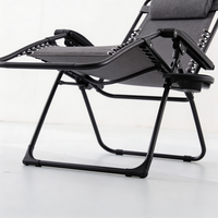Fauteuil inclinable moderne de haute qualité pour enfants, robuste et confortable, avec cadre métallique réglable, zéro gravité, pour hôtel et villa