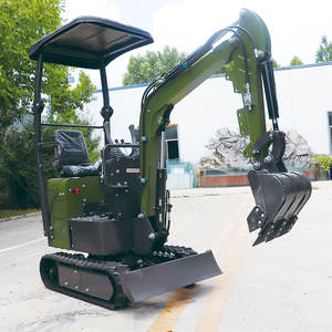 Mini Excavadora Somate de 1 Tonelada, Excavadora de Orugas con Alta Potencia de Excavación, Bomba de Motor con Engranajes, Motor Euro5, Certificación CE, para Jardín, Granja y Construcción - Product Image 4