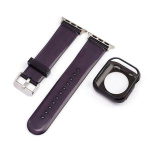 <span class=keywords><strong>Correa</strong></span> transparente para <span class=keywords><strong>reloj</strong></span> de pulsera, funda transparente para <span class=keywords><strong>Apple</strong></span> <span class=keywords><strong>Watch</strong></span> con funda de TPU - Product Image 1