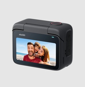 กล้องแอคชั่นกันน้ำรุ่นใหม่ sta360 GO 3S 128GB สีดำ 4k รองรับมาตรฐานกันน้ำ IPX8 พร้อมระบบกันสั่น FlowState พกพาสะดวกสำหรับกีฬา - Product Image 2