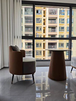 Canapé en velours de style luxe léger, mobilier commercial moderne, réception, salon, détente, hôtel, négociation