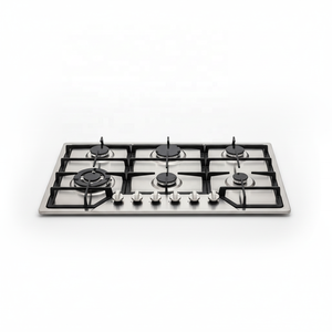 Fogão a Gás OEM de 6 Queimadores, Cooktop Embutido de 90cm em Aço Inoxidável com Certificação CE - Product Image 5