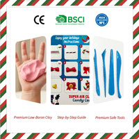 Collection Créative de Pâte à Modeler pour Enfants, Kit d'Artisanat de Noël, Argile à Séchage à l'Air Doux pour Décorations de Fêtes, Activités Scolaires, Cadeaux