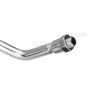 Espejo Retrovisor Lateral Redondo de 22 mm (7/8 Pulgadas) para Motocicleta, Estilo Retro para Harley Davidson Sportster Ryca Motors - Product Image 6