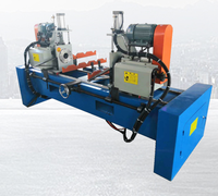 Machine automatique HC-120 de chanfreinage d'extrémité de tuyau d'acier en métal chanfreinage de Double tête Servo hydraulique chanfreinage de Double tête