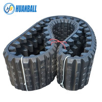 Chenilles en caoutchouc 457x101.6x56 pour chargeuses ASV, Caterpillar et Terex