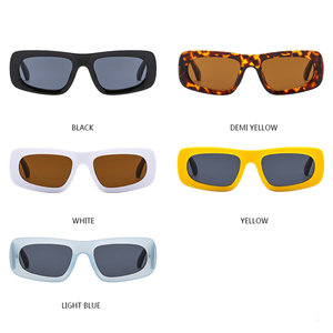 STY3762N Lunettes de <span class=keywords><strong>soleil</strong></span> rectangulaires blanches tendance pour femmes et hommes Lunettes de <span class=keywords><strong>soleil</strong></span> de marque de luxe pour hommes Lunettes de <span class=keywords><strong>soleil</strong></span> UV400 - Product Image 5