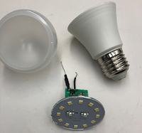 Skd 3w 5w 7w 9w 12w 15w 20w led ampoule lumières matière première B22 E27 pièces ampoule