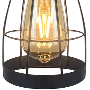 Metal Industrial Style LED Ceiling Iron Glass Farmhouse Chandelier Lighting for <b>Dining</b> Room Kitchen Modern Offices Pendant <b>Light</b> - Product Image 5